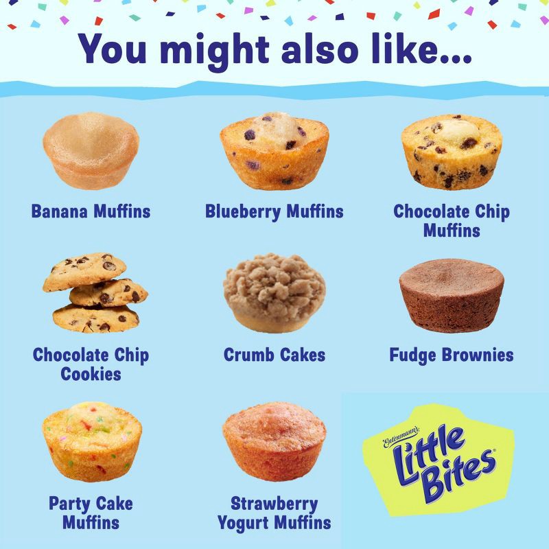 slide 6 of 9, Entenmann's Little Bites Chocolate Chip Muffins - 16.5oz/10ct, 16.5 oz, 10 ct