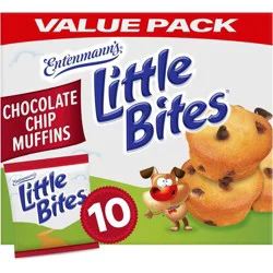 Entenmann's Little Bites Chocolate Chip Muffins - 16.5oz/10ct
