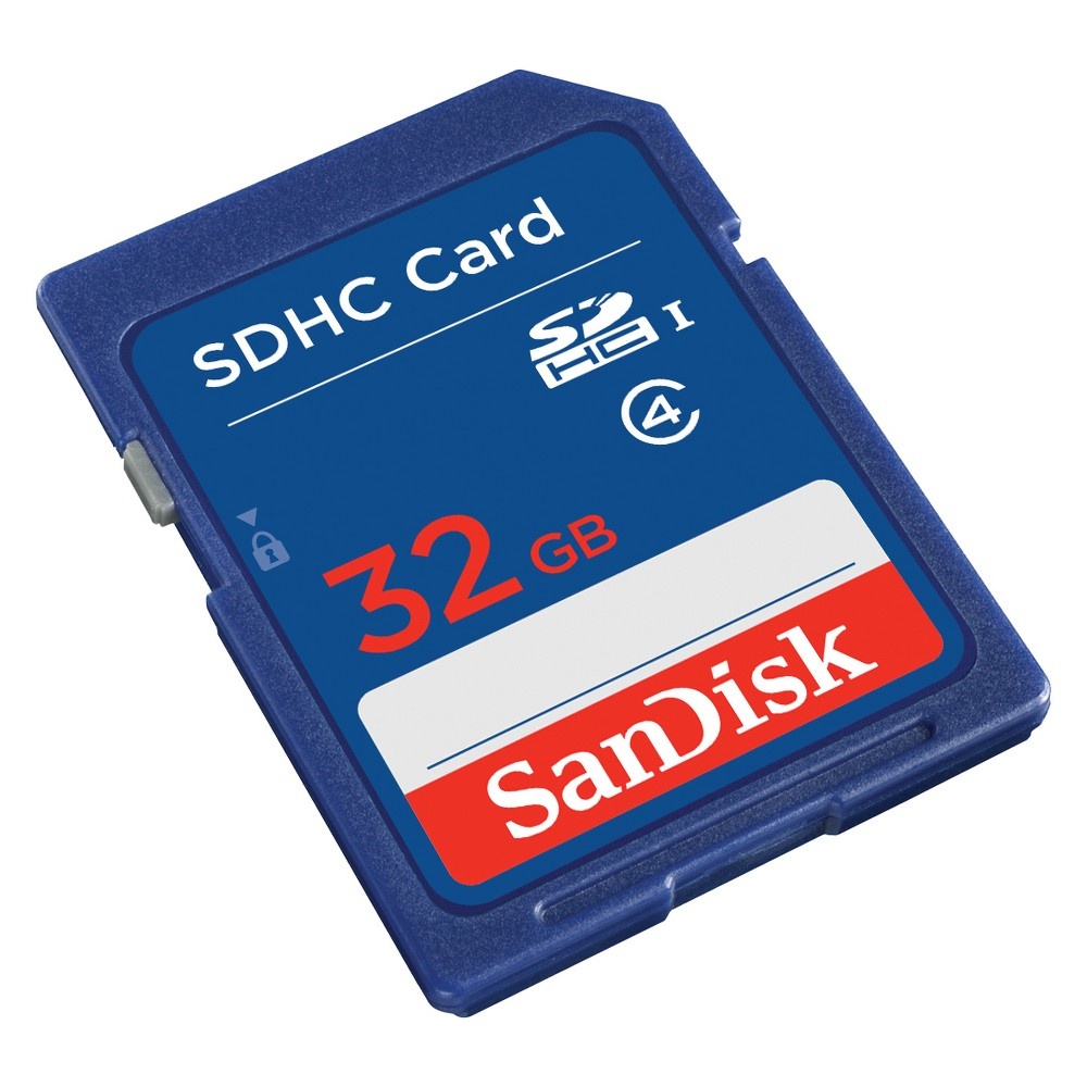 slide 2 of 3, SanDisk Standard SD Card - Blue 32GB, 1 ct