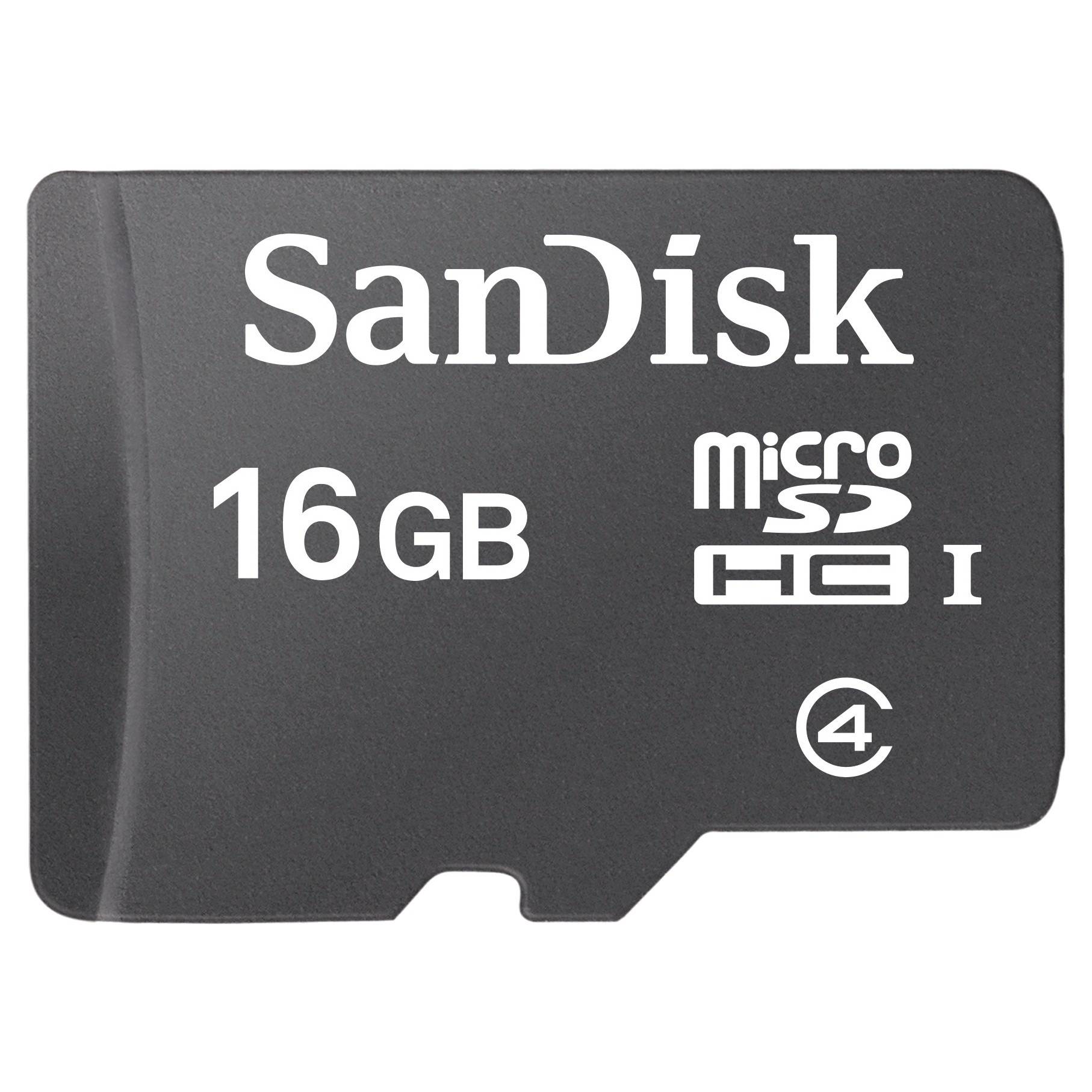 slide 1 of 4, Sandisk Micro SD Card 16GB Standard - Black , 1 ct