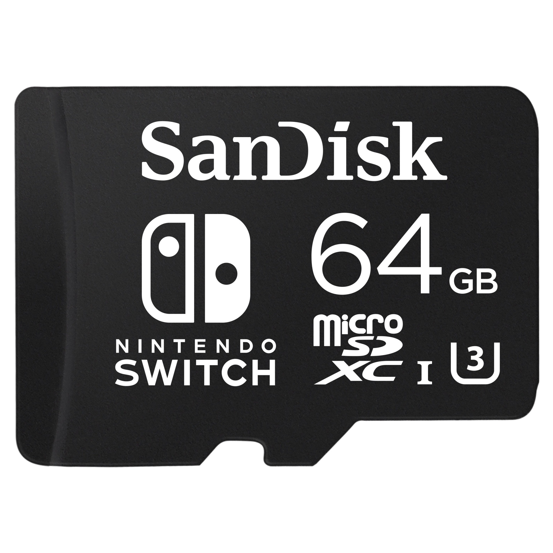 slide 1 of 3, SanDisk Micro SDXC Card for Nintendo Switch - 64GB, 1 ct