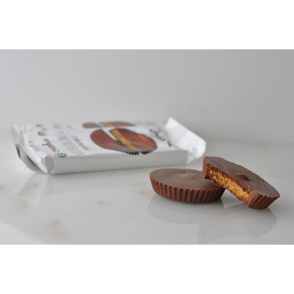 slide 3 of 5, Justin's Organic Milk Chocolate Peanut Butter Cups, 2 ct