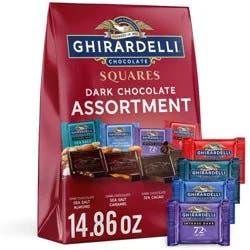Ghirardelli Dark Chocolate Candy Squares Assortment - 14.86oz