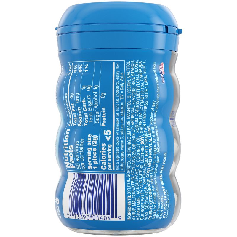 slide 6 of 6, Mentos Pure Fresh Freshmint Sugar-Free Gum - 50ct, 50 ct