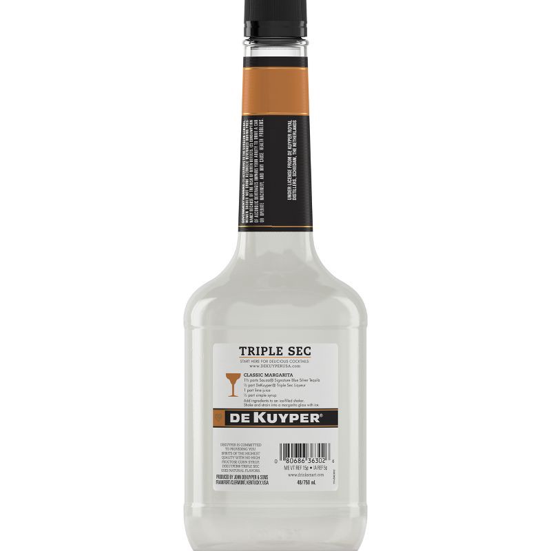 slide 5 of 5, DeKuyper Triple Sec Liqueur - 750ml Bottle, 750 ml