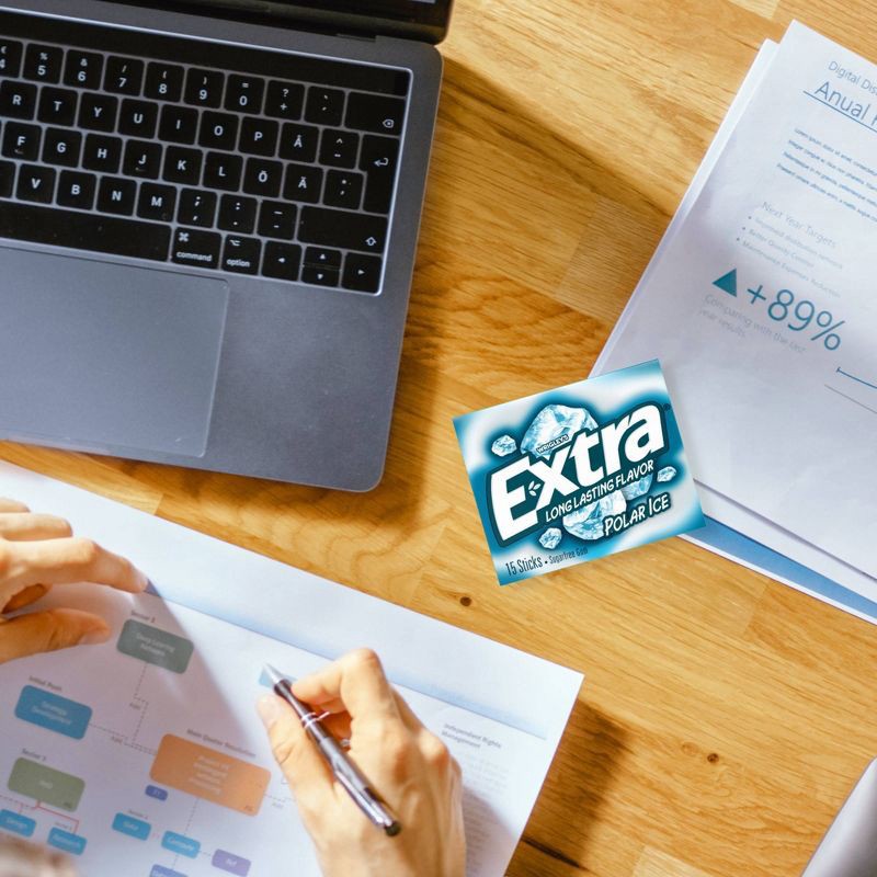 slide 8 of 9, Extra Sugar-Free Polar Ice Gum Multipack - 15ct/3pk, 15 ct, 3 ct