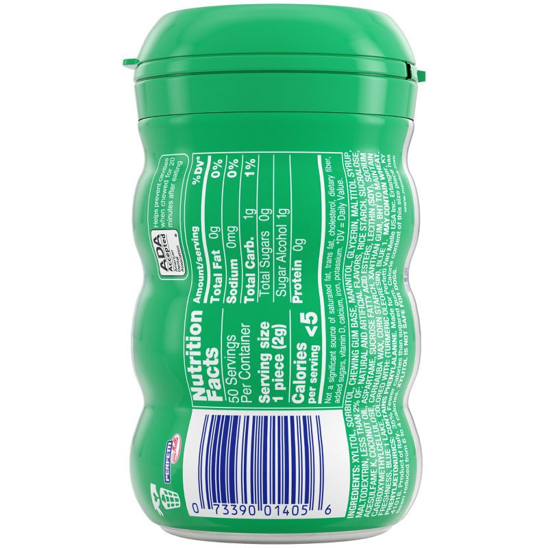 slide 3 of 7, Mentos Pure Fresh Spearmint Sugar-Free Gum - 50ct, 50 ct