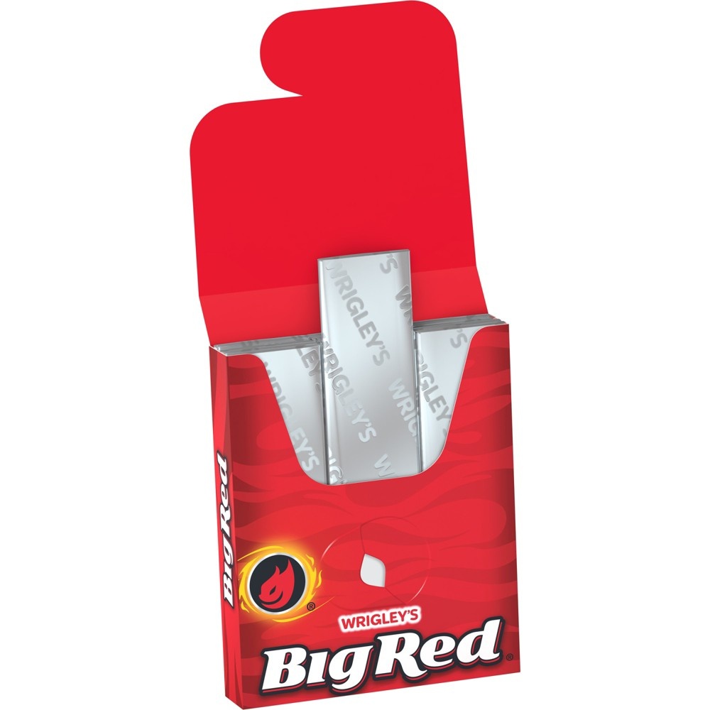 slide 2 of 4, Big Red Cinnamon Gum Slim Pack - 15 sticks/, 3 ct