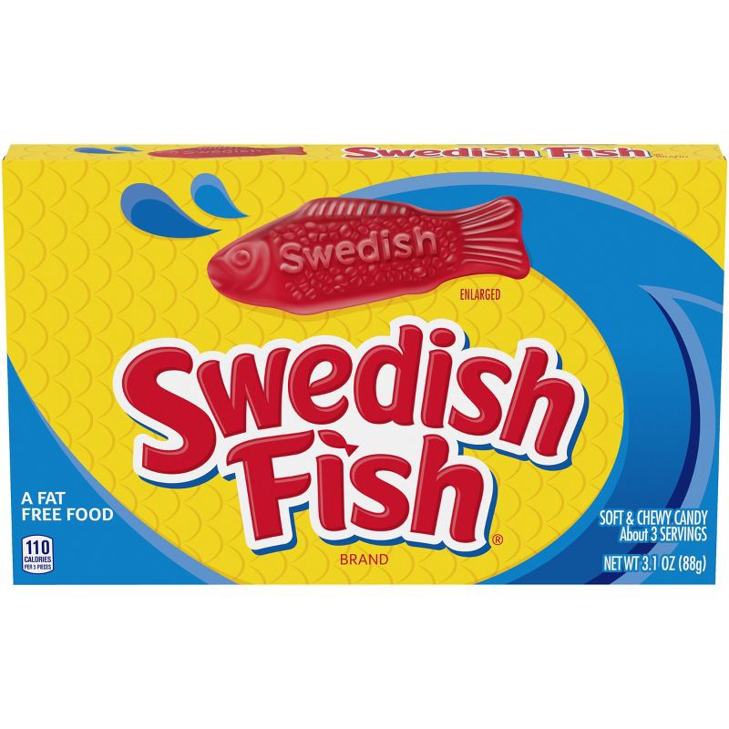 slide 1 of 16, Swedish Fish Soft & Chewy Candy - 3.1oz, 3.1 oz