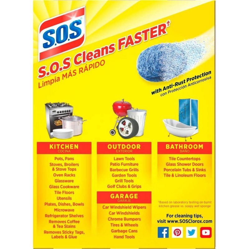 slide 12 of 14, Clorox Steel Wool Soap Pads - 18ct, 18 ct