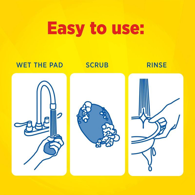 slide 5 of 14, Clorox Steel Wool Soap Pads - 18ct, 18 ct