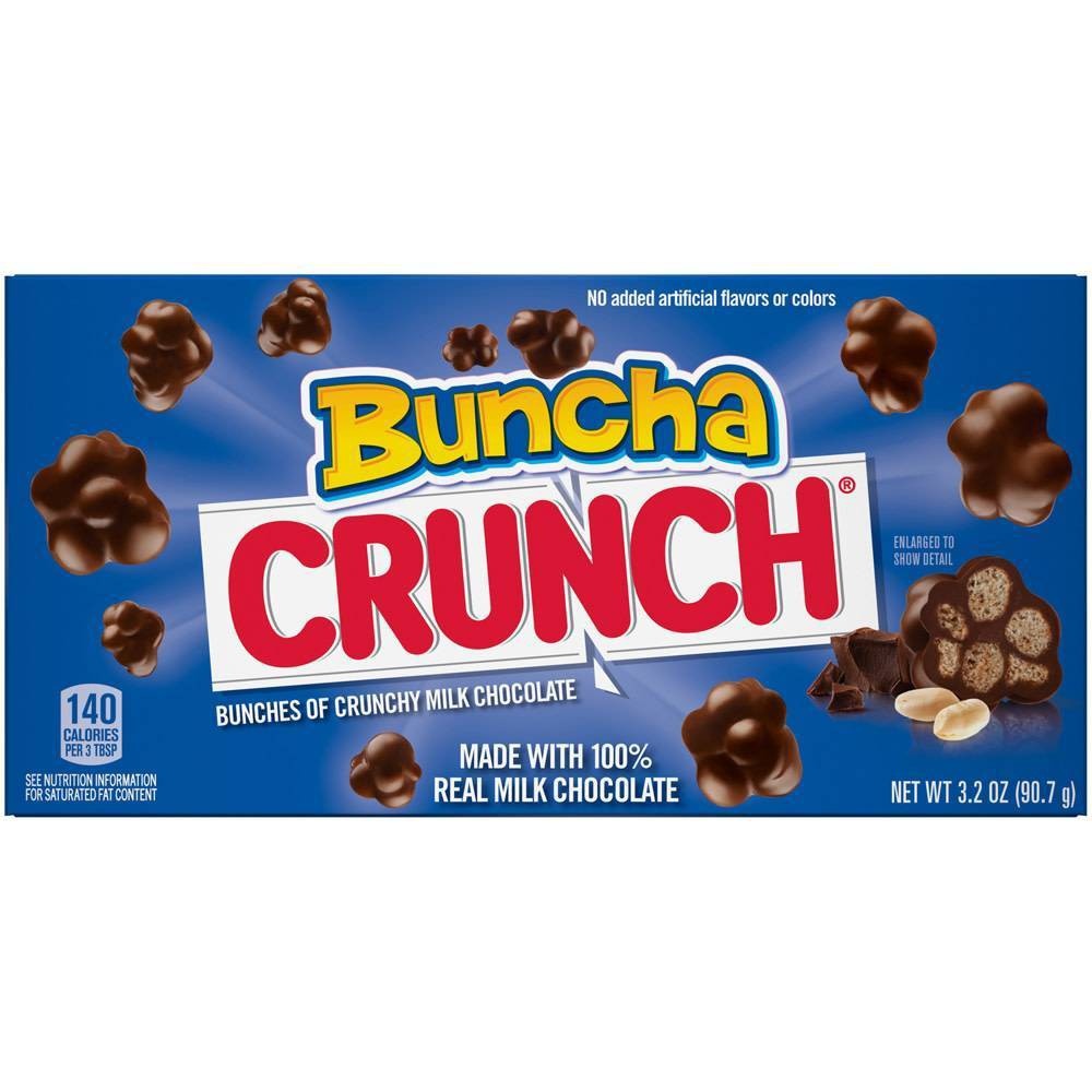 slide 1 of 7, Crunch Buncha Crunch Milk Chocolate Candy - 3.2oz, 3.2 oz