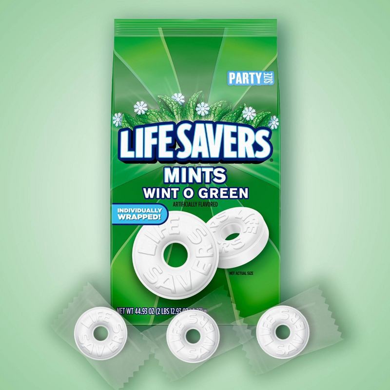 slide 2 of 8, Life Savers Wint O Green Mint Candies - 44.93oz, 44.93 oz