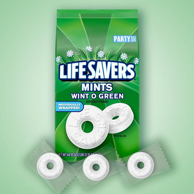 slide 3 of 11, Life Savers Wint-O-Green Mints Hard Candy Breath Mints - 44.93oz, 44.93 oz