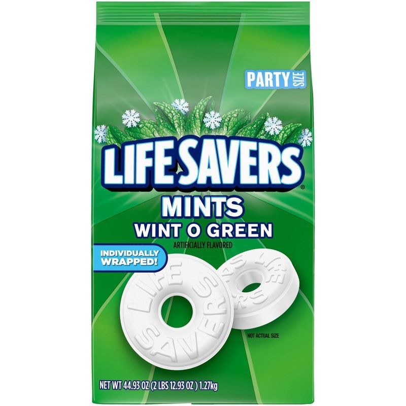 slide 1 of 8, Life Savers Wint O Green Mint Candies - 44.93oz, 44.93 oz