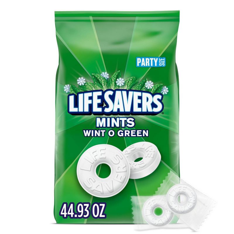 slide 1 of 9, Life Savers Wint-O-Green Mint Hard Candy - 44.93oz, 44.93 oz