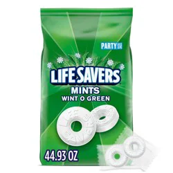 Life Savers Wint-O-Green Mints Hard Candy Breath Mints - 44.93oz
