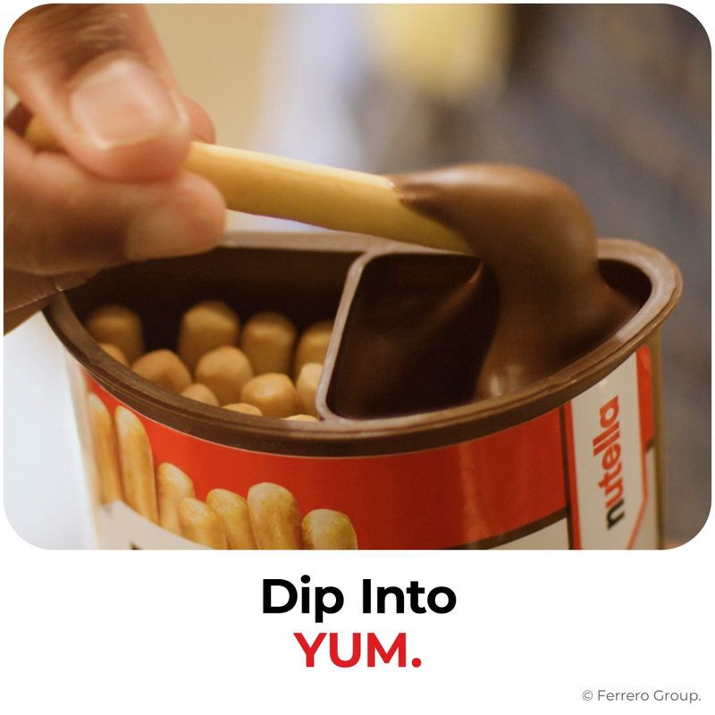 slide 4 of 9, Nutella & Go! Hazelnut Spread & Breadsticks - 1.8oz, 1.8 oz