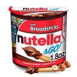 Nutella & Go! Hazelnut Spread & Breadsticks - 1.8oz