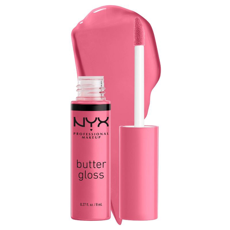 slide 2 of 8, NYX Professional Makeup Butter Lip Gloss - 09 Vanilla Cream Pie - 0.27 fl oz, 0.27 fl oz