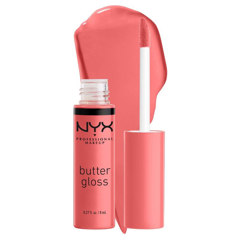 slide 2 of 8, NYX Professional Makeup Butter Lip Gloss - 05 Crème Brulee - 0.27 fl oz, 0.27 fl oz