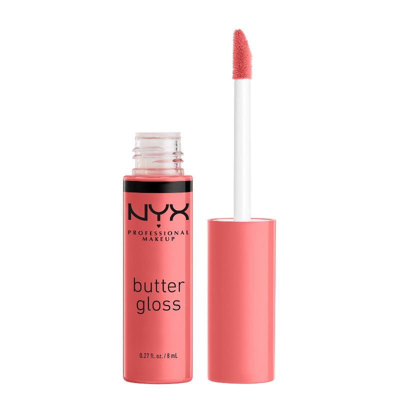 slide 1 of 8, NYX Professional Makeup Butter Lip Gloss - 05 Crème Brulee - 0.27 fl oz, 0.27 fl oz