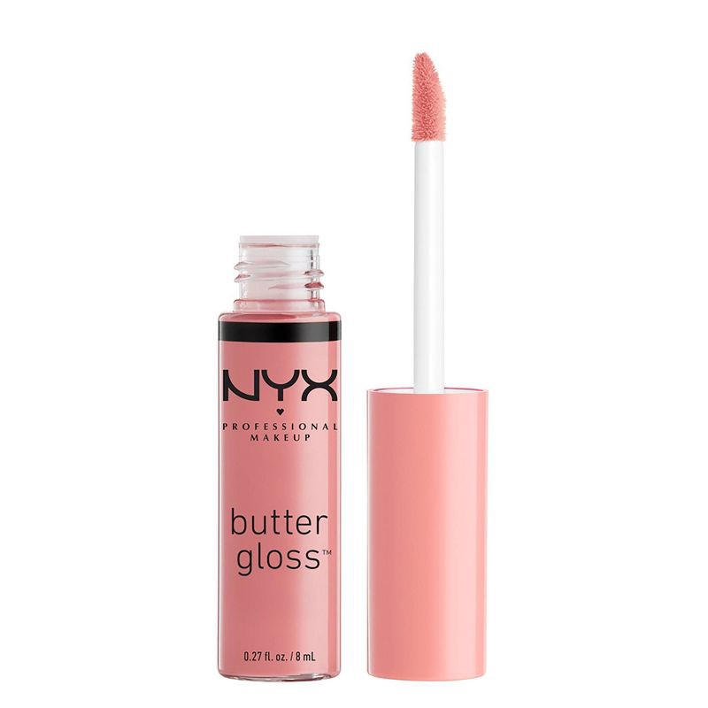 slide 1 of 8, NYX Professional Makeup Butter Lip Gloss - 05 Crème Brulee - 0.27 fl oz, 0.27 fl oz
