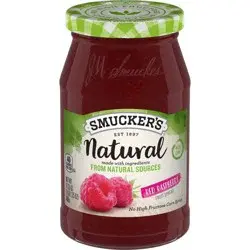 Smucker's Natural Red Raspberry Fruit Spread - 17.25oz