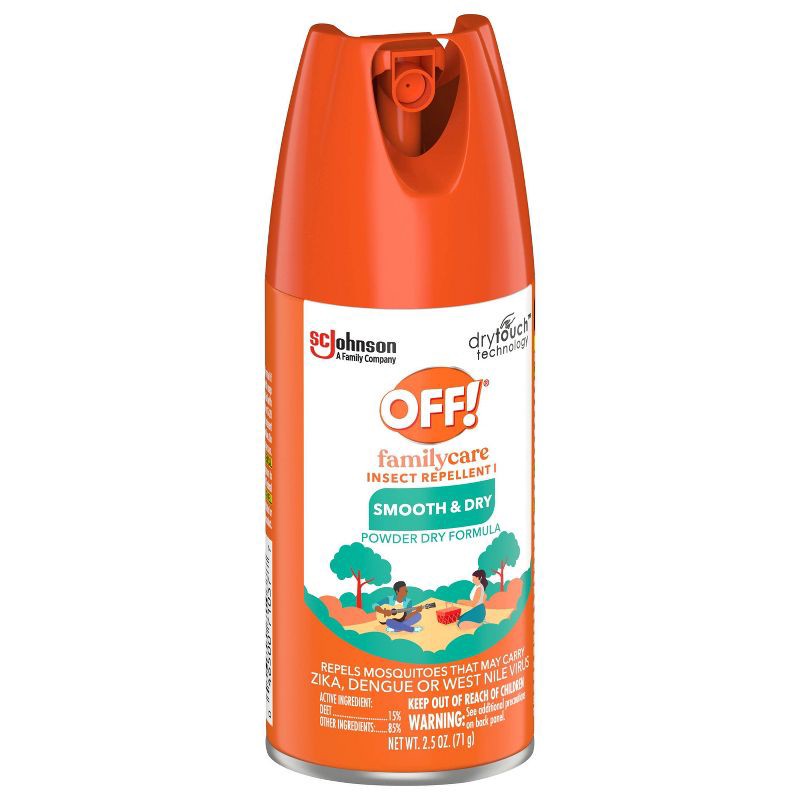 slide 13 of 13, OFF! FamilyCare Mosquito Repellent - Smooth & Dry - 2.5oz, 2.5 oz