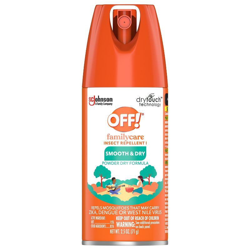 slide 4 of 14, OFF! FamilyCare Mosquito Repellent Smooth & Dry - 2.5oz, 2.5 oz