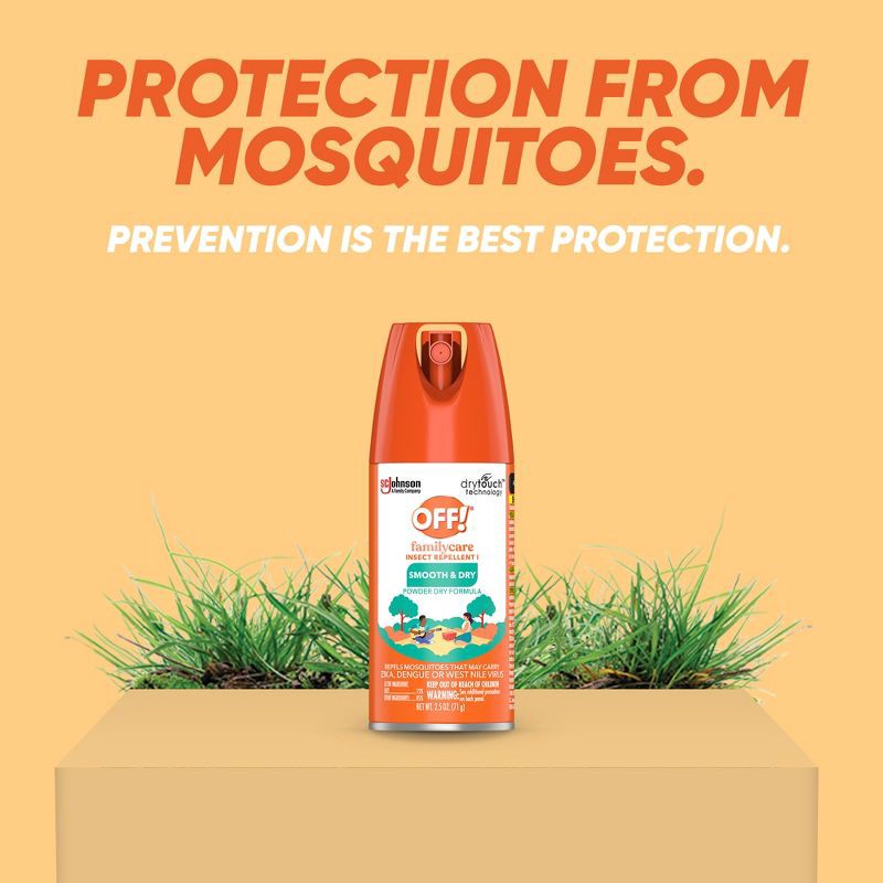 slide 5 of 14, OFF! FamilyCare Mosquito Repellent Smooth & Dry - 2.5oz, 2.5 oz