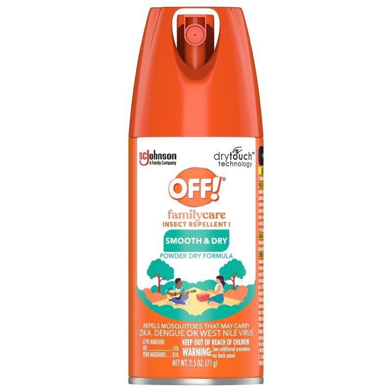 slide 10 of 13, OFF! FamilyCare Mosquito Repellent Bug Spray Travel Size - 2.5oz, 2.5 oz