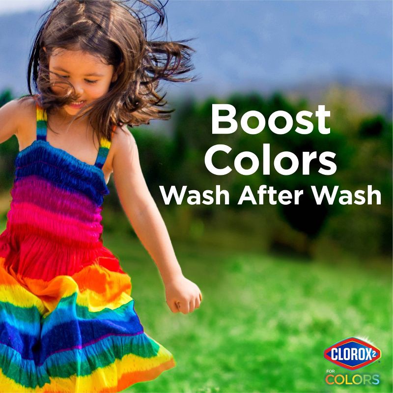 slide 7 of 10, Clorox 2 for Colors Stain Remover and Color Brightener Packs - 40ct/25.4oz, 40 ct, 25.4 oz