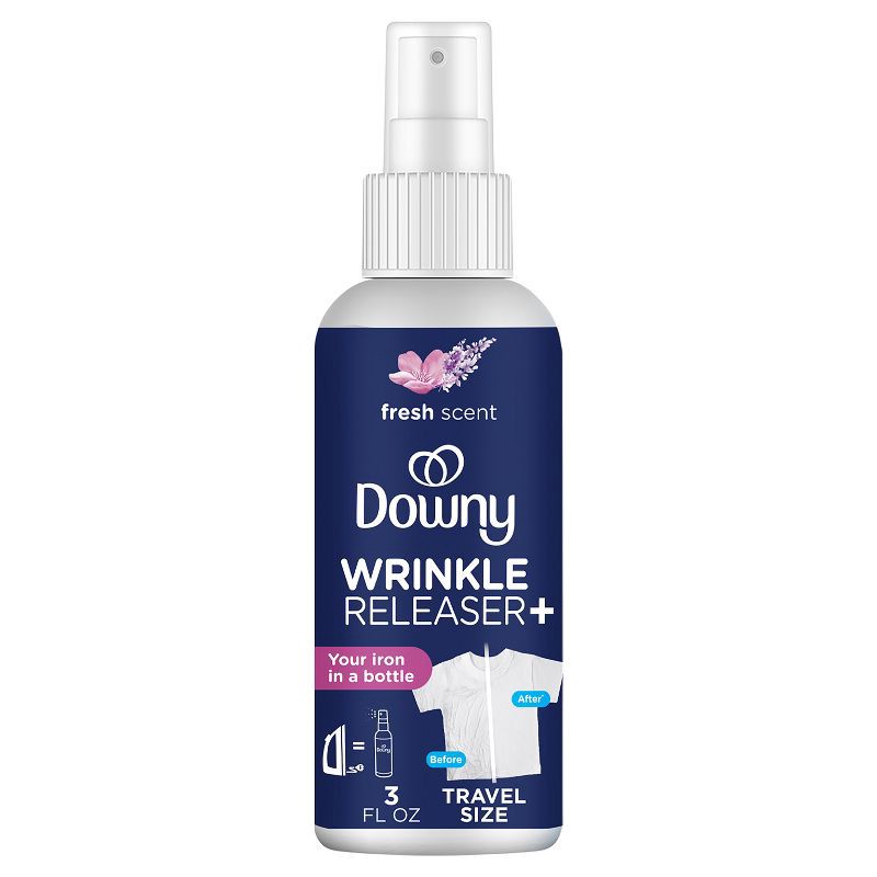 slide 1 of 8, Downy Light Fresh Wrinkle Releaser - 3oz, 3 oz