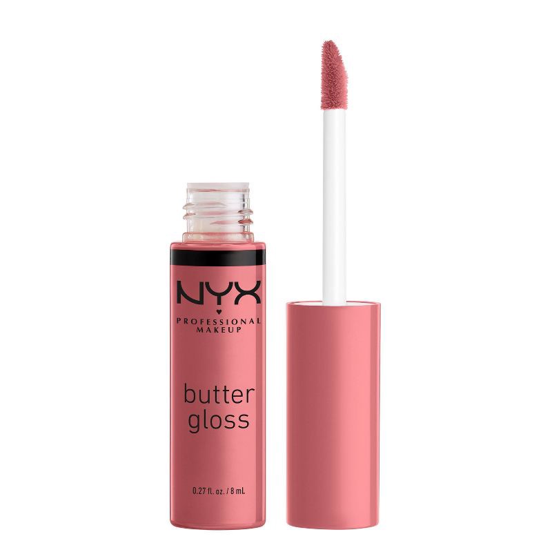 slide 1 of 8, NYX Professional Makeup Butter Lip Gloss - 07 Tiramisu - 0.27 fl oz, 0.27 fl oz