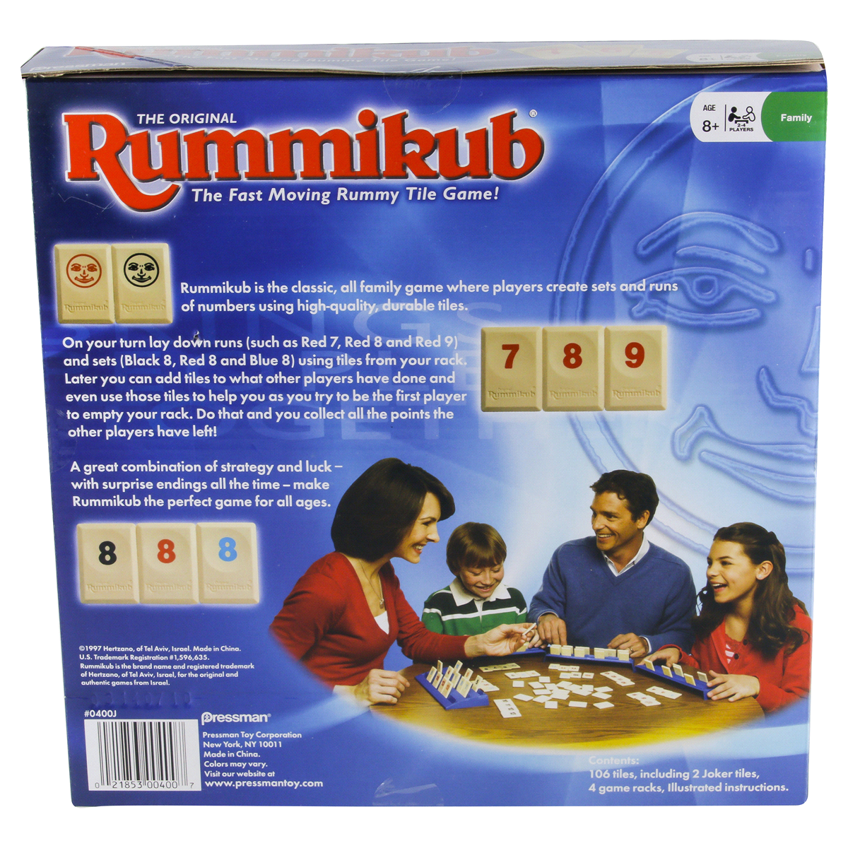 slide 3 of 4, Pressman Rummikub Board Game, 1 ct