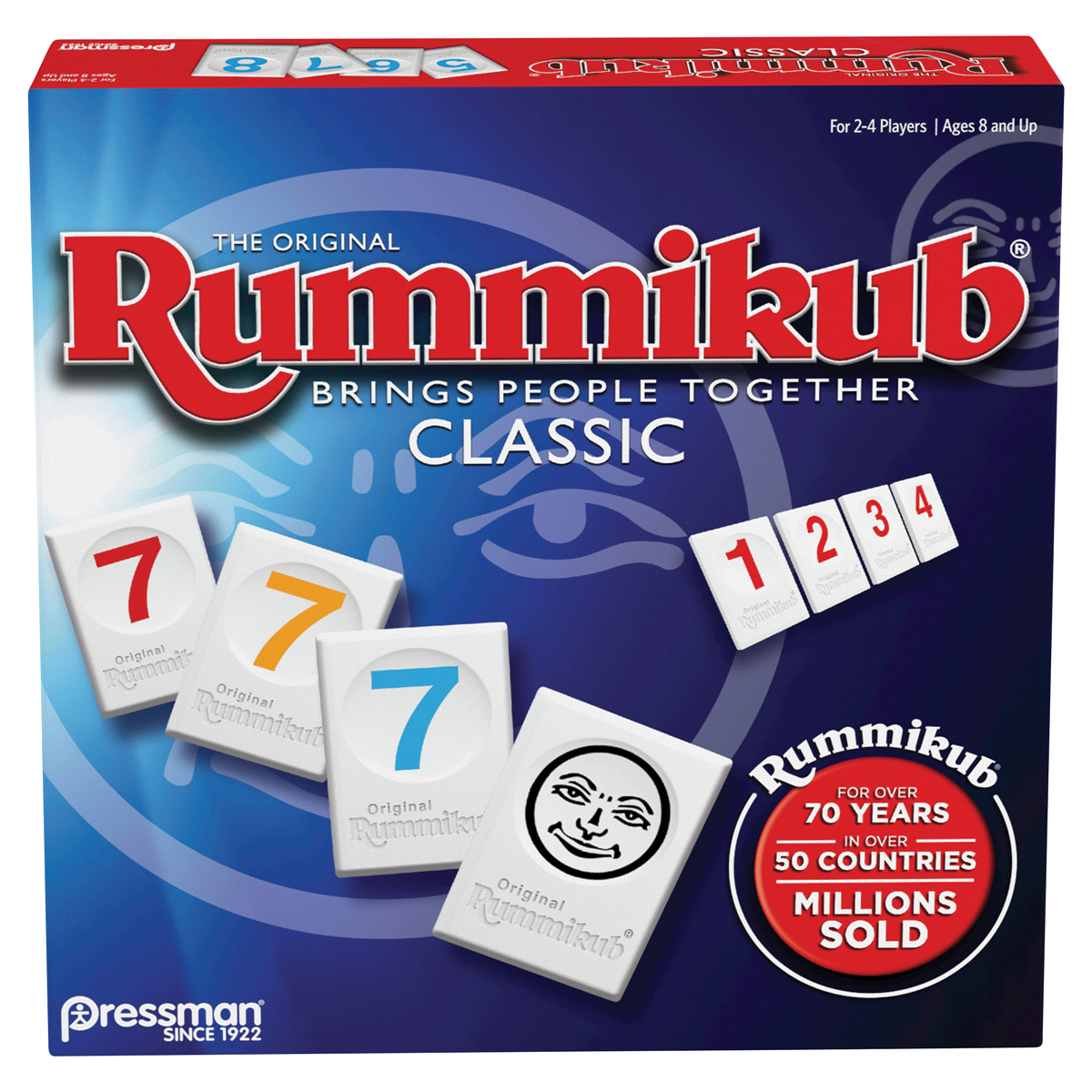 slide 1 of 4, Pressman Rummikub Board Game, 1 ct