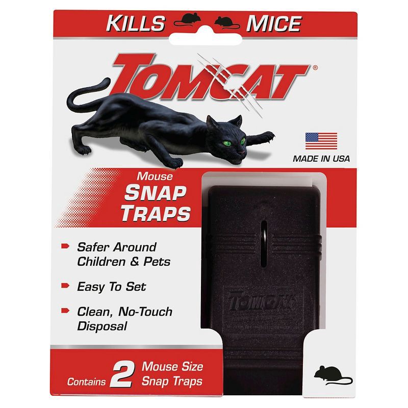 slide 1 of 1, Tomcat Mouse Traps Reusable - 2ct, 2 ct