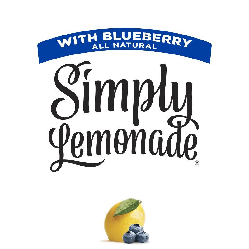 slide 10 of 14, Simply Beverages Simply Lemonade with Blueberry Juice - 52 fl oz, 52 fl oz