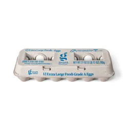 Grade A Extra Large Eggs - 12ct - Good & Gather™