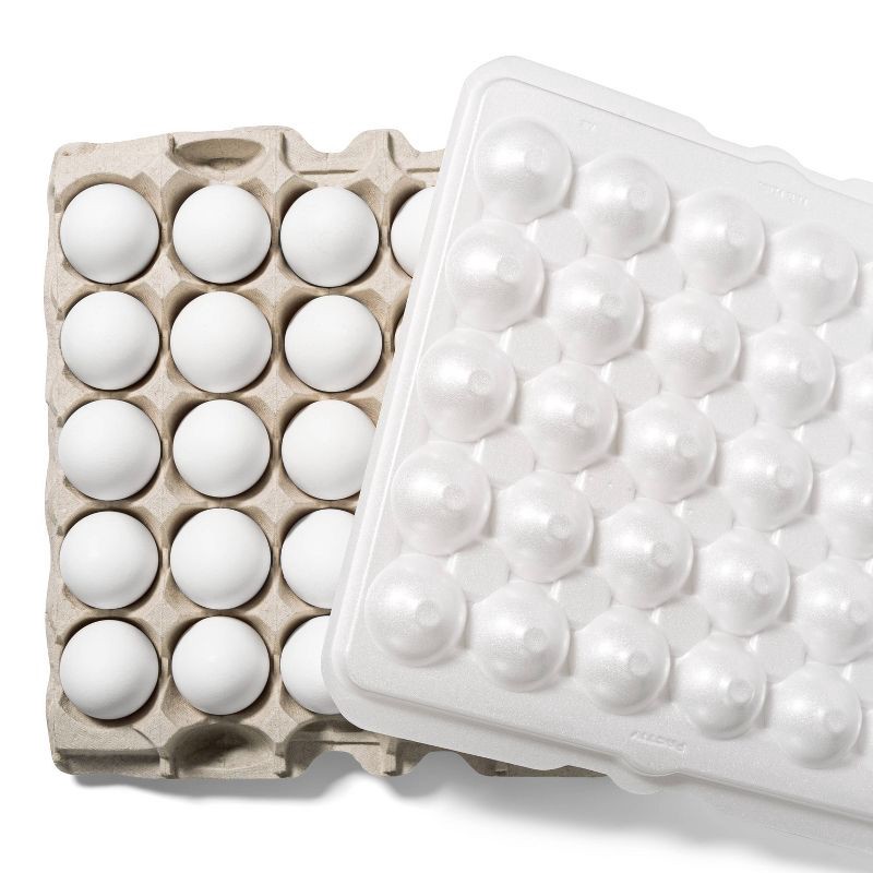 Oversized 30 Egg Plastic Tray for Jumbo Eggs