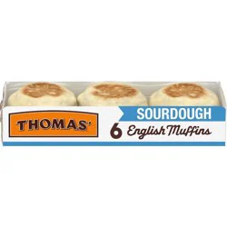 Thomas' Sourdough English Muffins - 12oz/6ct