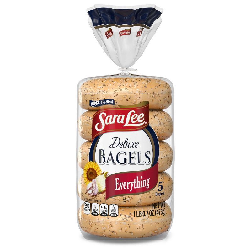 slide 7 of 7, Sara Lee Everything Bagels - 20oz/6ct, 6 ct; 20 oz