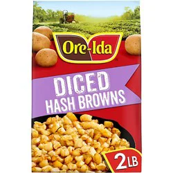 Ore-Ida Diced Hash Brown Frozen Potatoes - 32 Oz