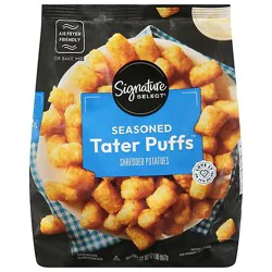 Signature Select Tater Puffs Seasoned Shredded Potatoes - 32 Oz