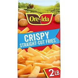 Ore-Ida Crispy Straight-Cut Fries French Fried Potatoes - 32 Oz