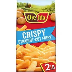 Ore-Ida Crispy Straight-Cut Fries French Fried Potatoes - 32 Oz