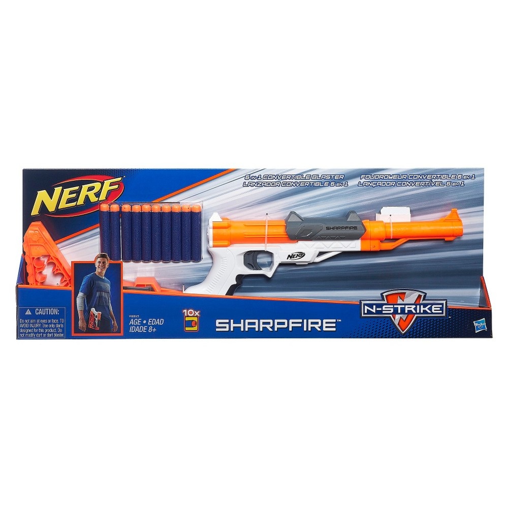 slide 2 of 7, Nerf N-Strike Sharpfire Blaster, 1 ct