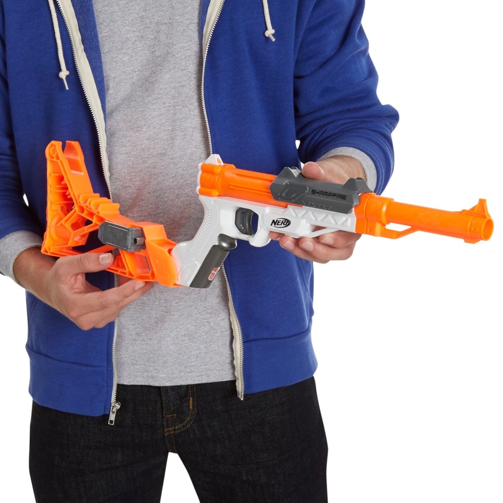 slide 6 of 7, Nerf N-Strike Sharpfire Blaster, 1 ct