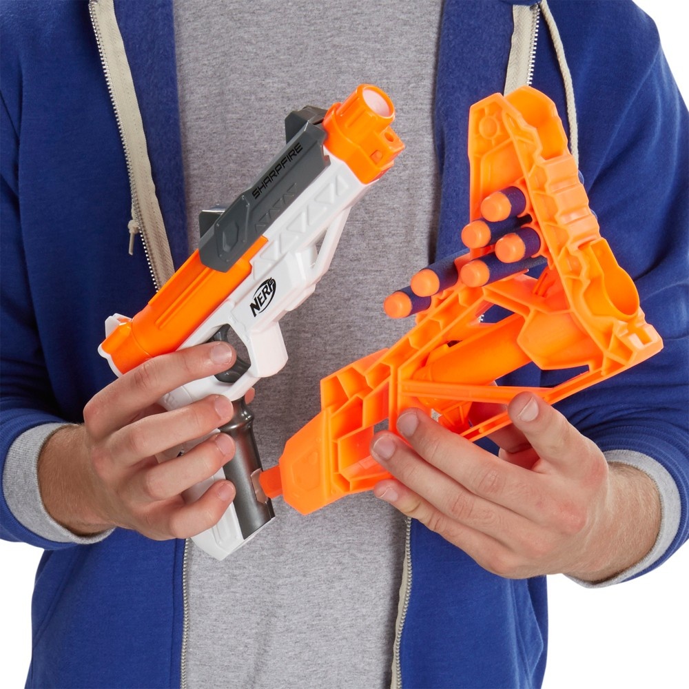 slide 7 of 7, Nerf N-Strike Sharpfire Blaster, 1 ct